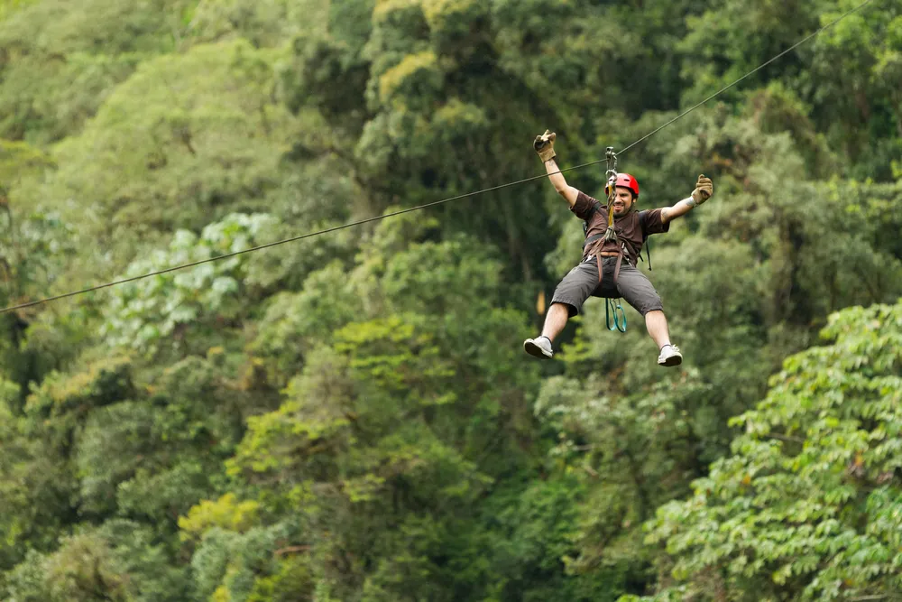 Ziplining in Oahu Hawaii